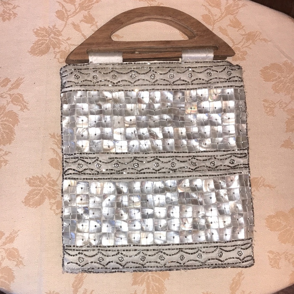 Vintage Mother of Pearl Purse